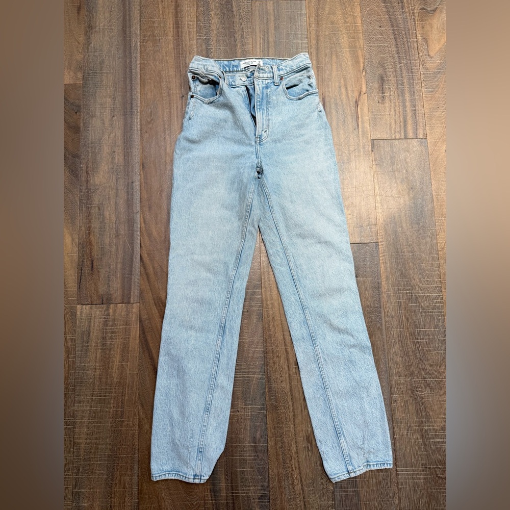 90’s straight the ultra high rise jeans - size 26 / 2L